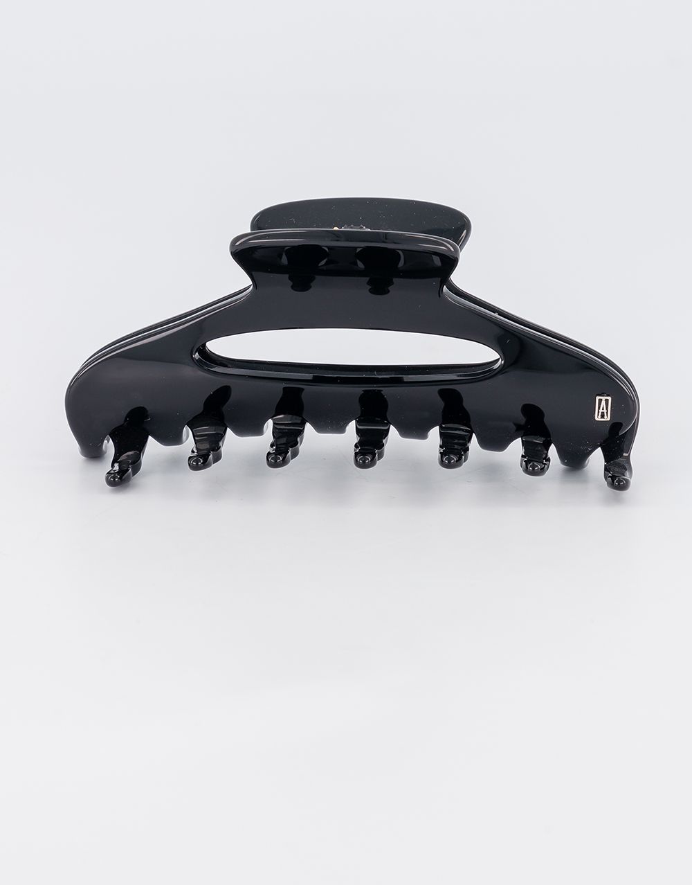 Alexandre De Paris Hair clip CLÉMENCEAU Black 11 cm - Alexandre de