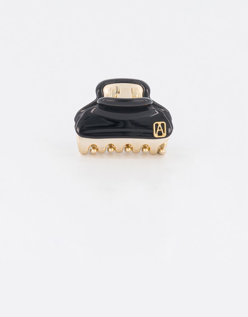 Alexandre de Paris little black jewel hair clip Pince Vendôme Joyau